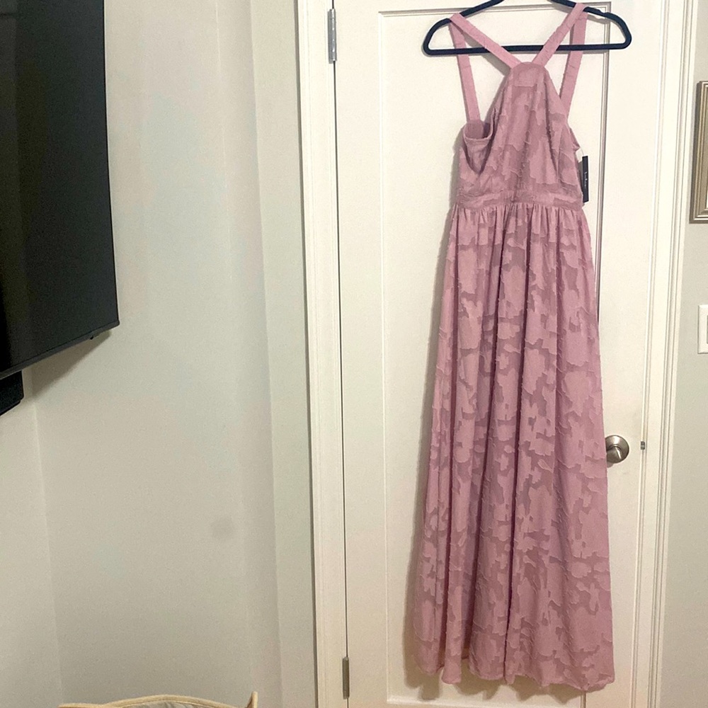 Maxi Blush Lulus dress - Picture 1 of 6